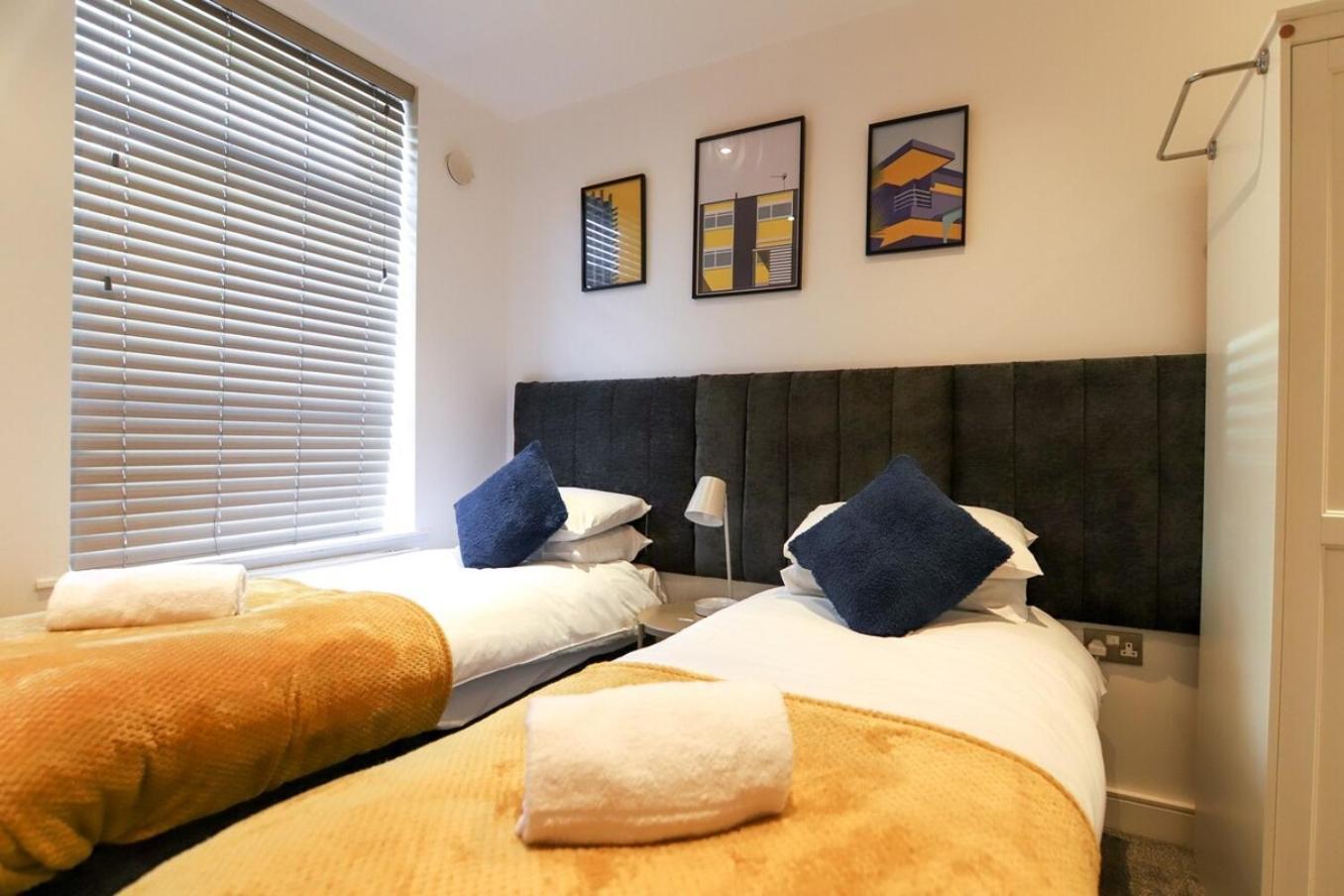 New- Modern 2Br Apt Wifi Sleep5 City Centre Sheffield Zewnętrze zdjęcie
