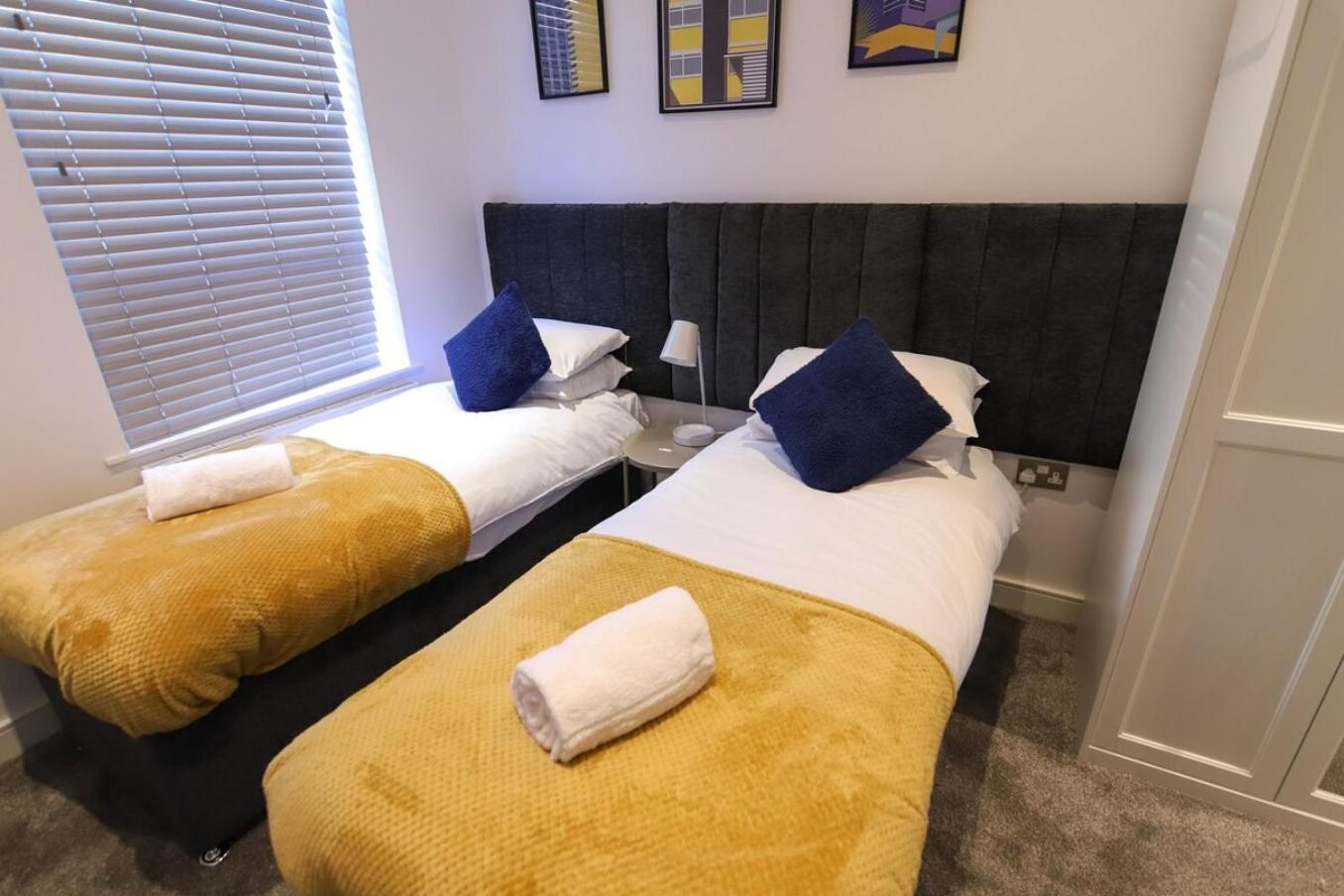 New- Modern 2Br Apt Wifi Sleep5 City Centre Sheffield Zewnętrze zdjęcie