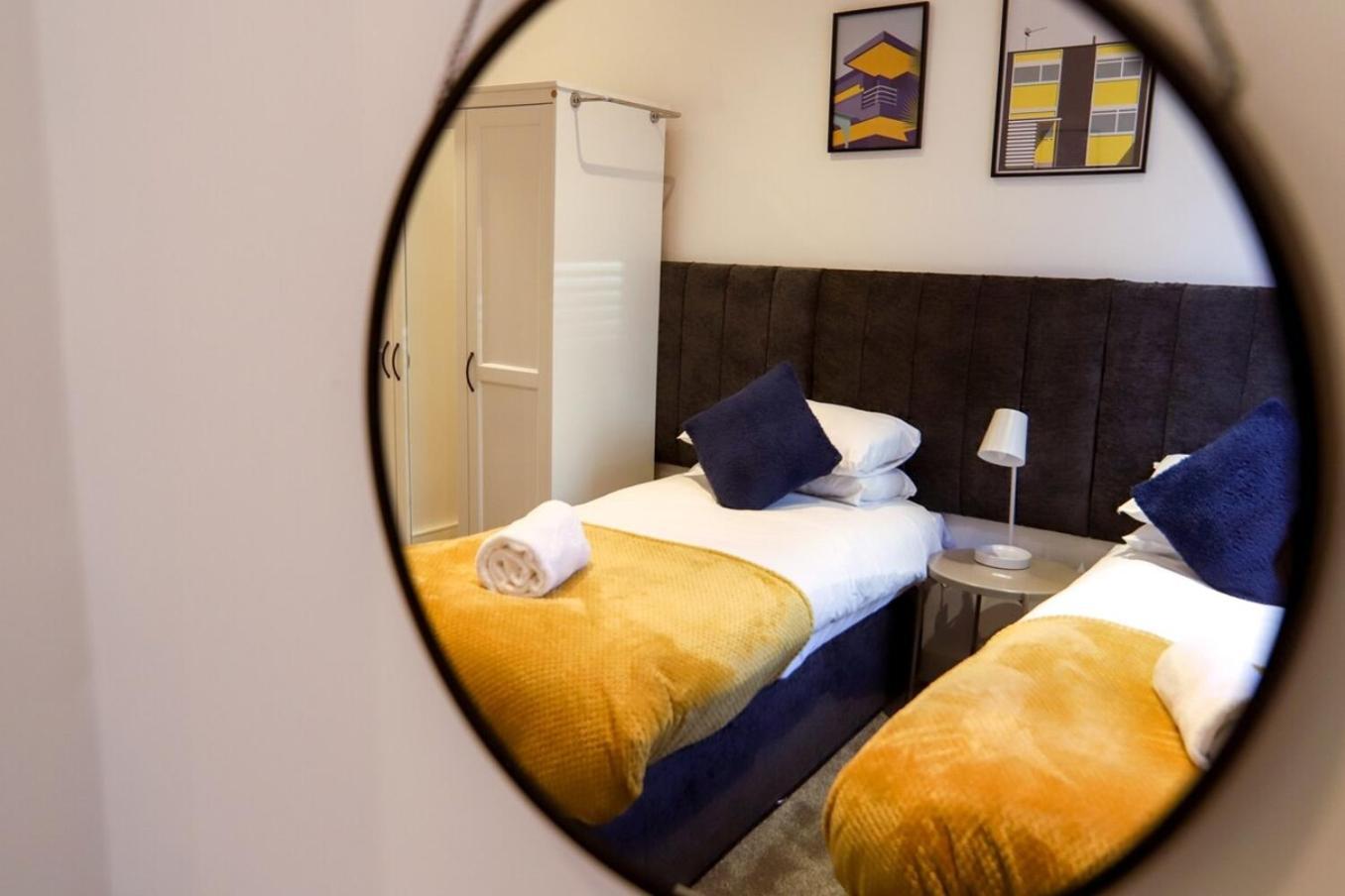 New- Modern 2Br Apt Wifi Sleep5 City Centre Sheffield Zewnętrze zdjęcie