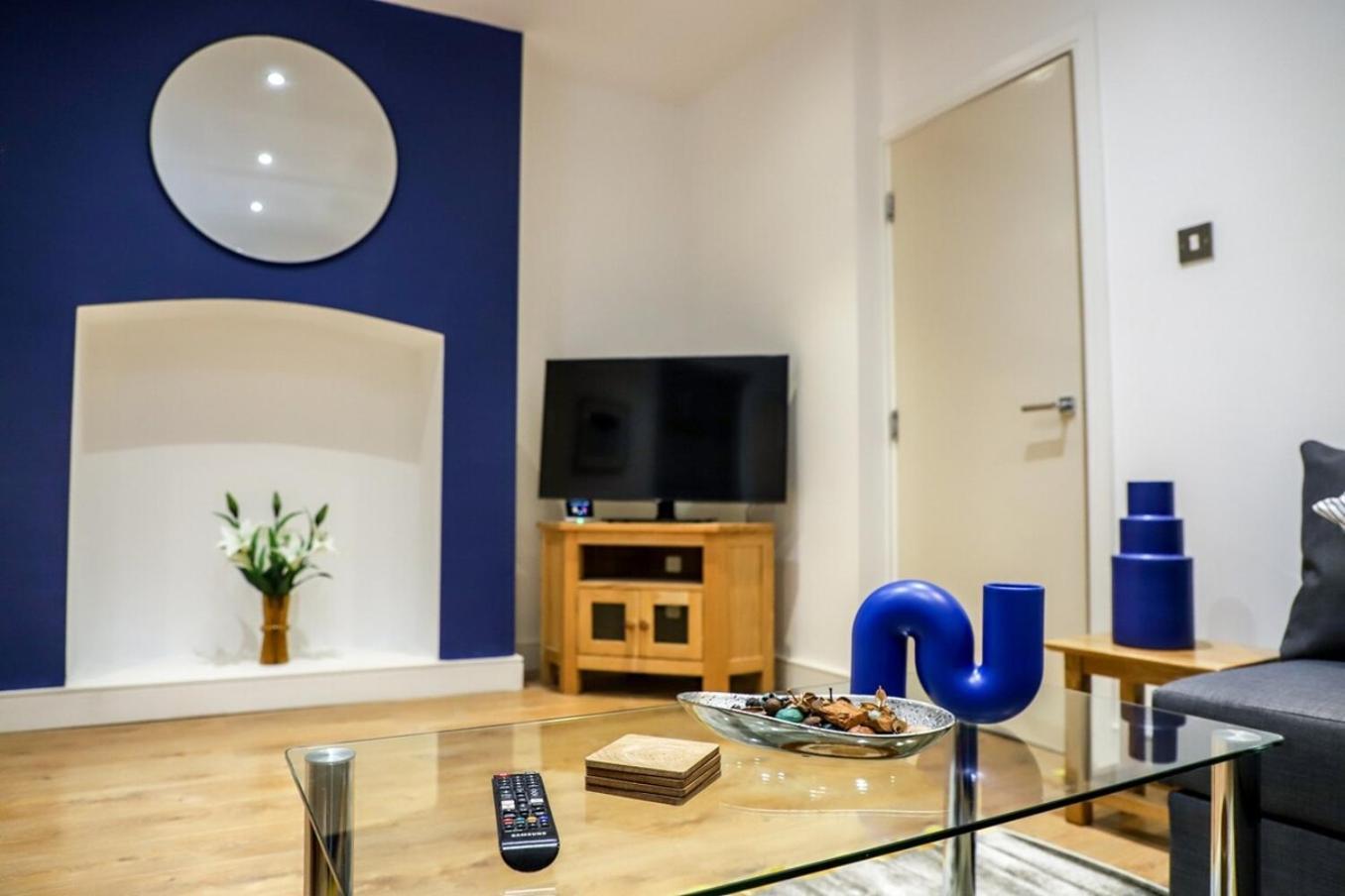 New- Modern 2Br Apt Wifi Sleep5 City Centre Sheffield Zewnętrze zdjęcie